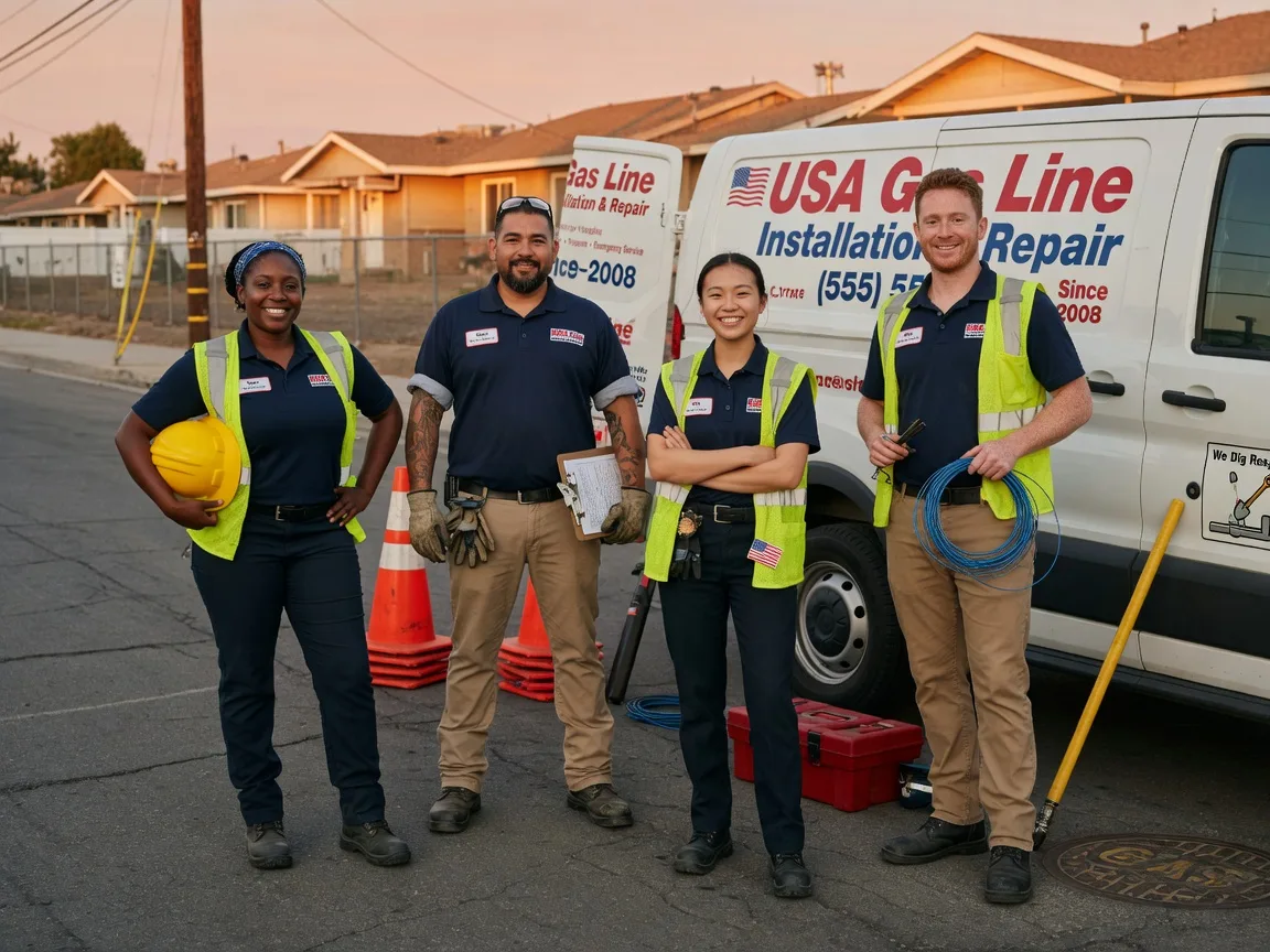 Gas Line Installation company in Stanwood, IA